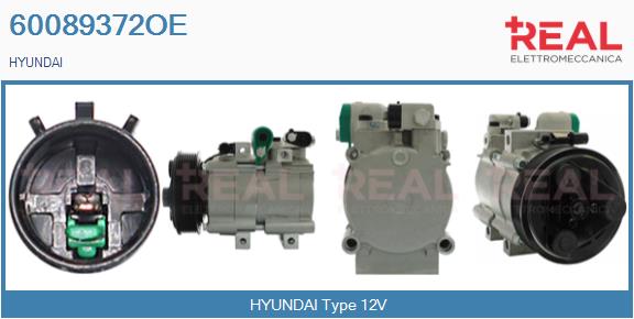 Compressor, air conditioning (60089372OE)