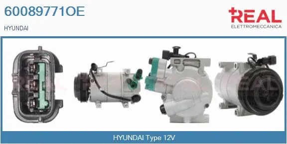 Compressor, air conditioning (60089771OE)