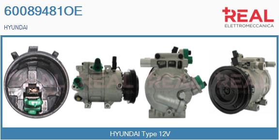 Compressor, air conditioning (60089481OE)