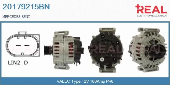 Alternator (20179215BN)