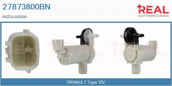 Washer Fluid Pump, window cleaning (27873800BN)