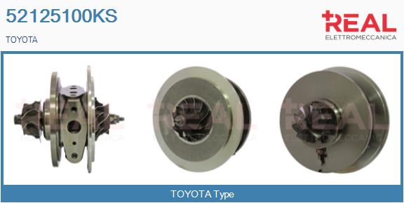 Core assembly, turbocharger (52125100KS)