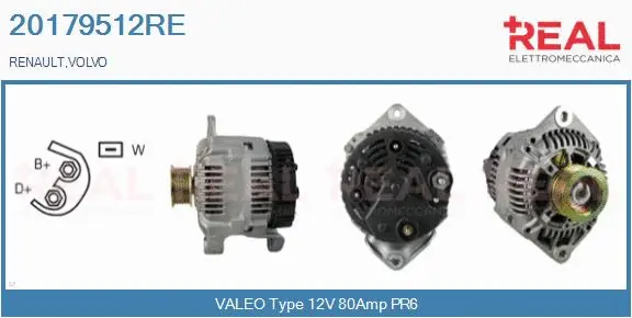 Alternator (20179512RE)