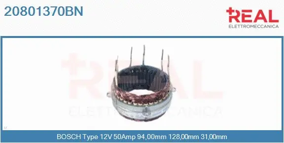 Stator, alternator (20801370BN)