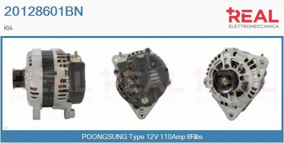 Alternator (20128601BN)