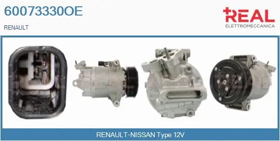 Compressor, air conditioning (60073330OE)