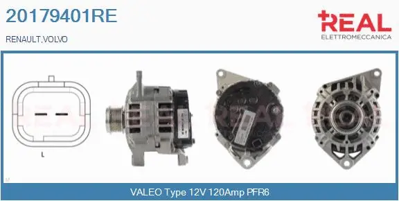 Alternator (20179401RE)