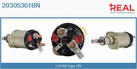 Solenoid Switch, starter (20305301BN)