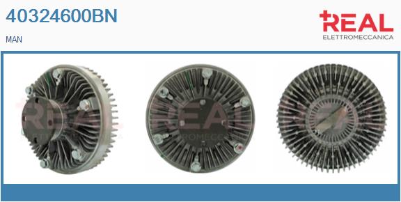 Clutch, radiator fan (40324600BN)