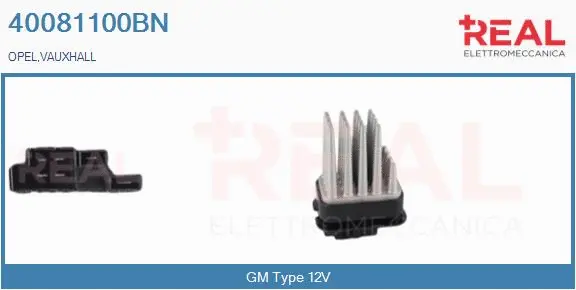 Resistor, interior blower (40081100BN)