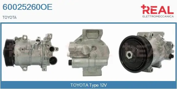 Compressor, air conditioning (60025260OE)