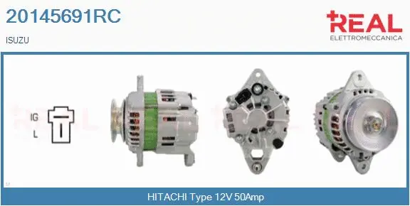 Alternator (20145691RC)