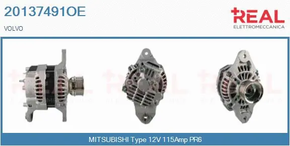 Alternator (20137491OE)