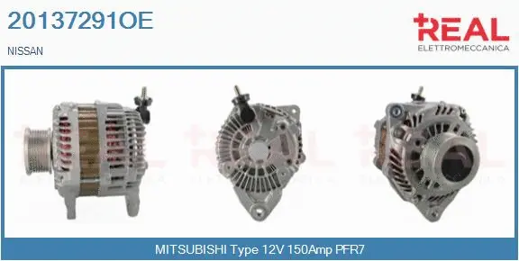Alternator (20137291OE)