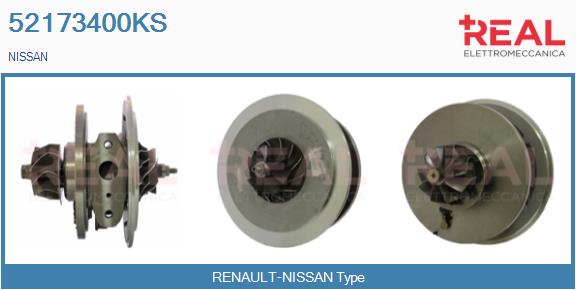 Core assembly, turbocharger (52173400KS)