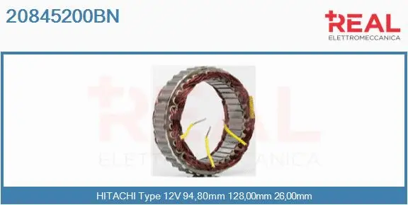 Stator, alternator (20845200BN)