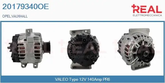 Alternator (20179340OE)