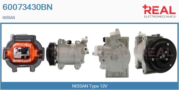 Compressor, air conditioning (60073430BN)