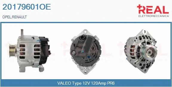 Alternator (20179601OE)