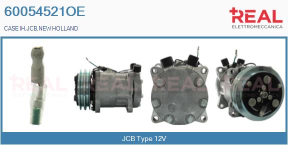 Compressor, air conditioning (60054521OE)