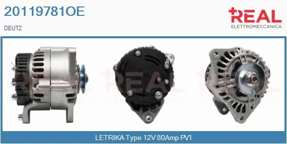 Alternator (20119781OE)