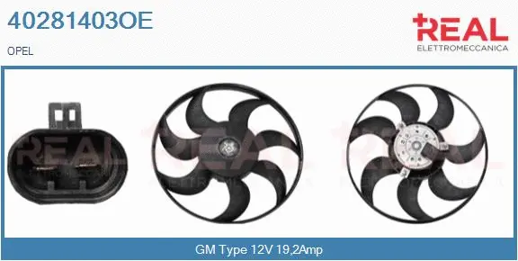 Fan, engine cooling (40281403OE)