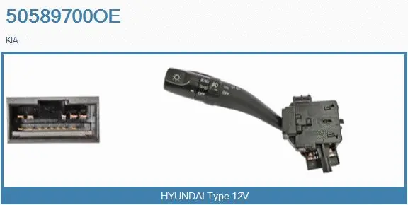 Steering Column Switch (50589700OE)