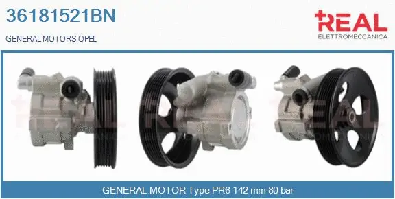 Hydraulic Pump, steering (36181521BN)