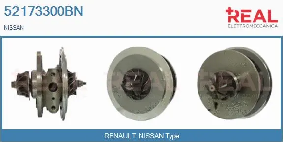 Core assembly, turbocharger (52173300BN)