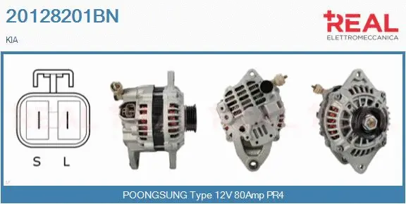Alternator (20128201BN)