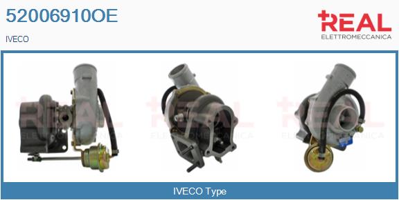 Charger, charging (supercharged/turbocharged) (52006910OE)