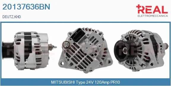 Alternator (20137636BN)