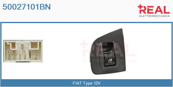 Switch, window regulator (50027101BN)