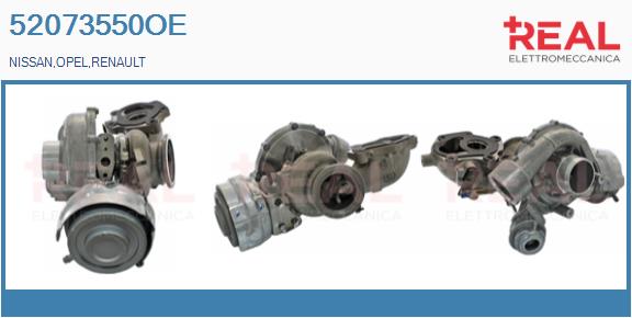 Charger, charging (supercharged/turbocharged) (52073550OE)