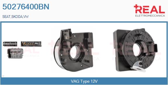 Clockspring, airbag (50276400BN)