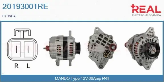 Alternator (20193001RE)