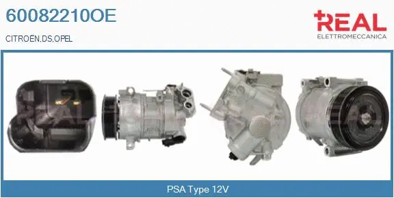 Compressor, air conditioning (60082210OE)