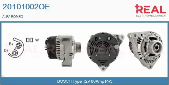Alternator (20101002OE)