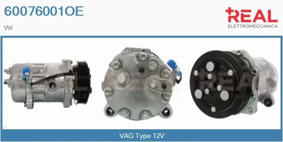 Compressor, air conditioning (60076001OE)