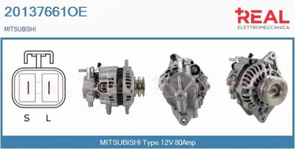 Alternator (20137661OE)