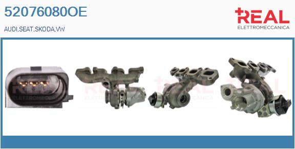 Charger, charging (supercharged/turbocharged) (52076080OE)