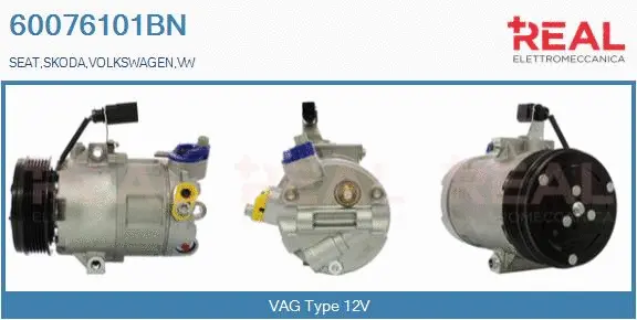 Compressor, air conditioning (60076101BN)
