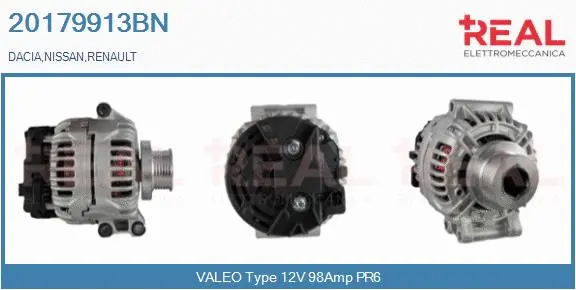 Alternator (20179913BN)