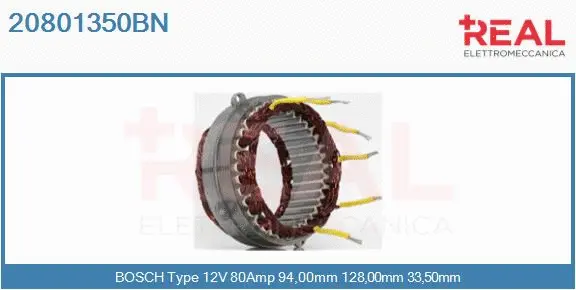 Stator, alternator (20801350BN)