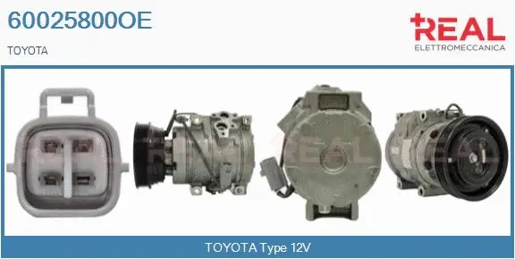 Compressor, air conditioning (60025800OE)