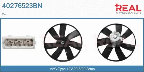 Fan, engine cooling (40276523BN)