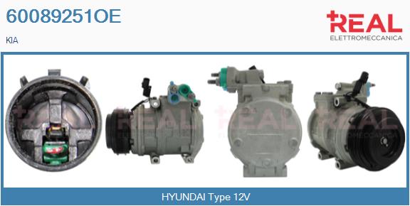 Compressor, air conditioning (60089251OE)