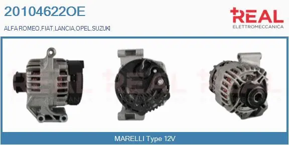 Alternator (20104622OE)