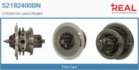 Core assembly, turbocharger (52182400BN)