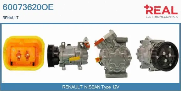 Compressor, air conditioning (60073620OE)